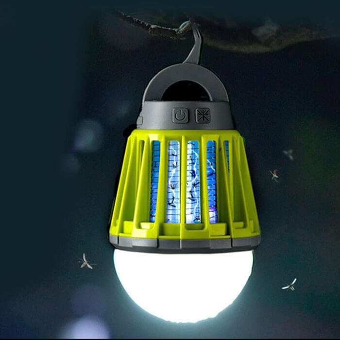 2 in 1 Electric Bug Zapper Lamp for Camping
