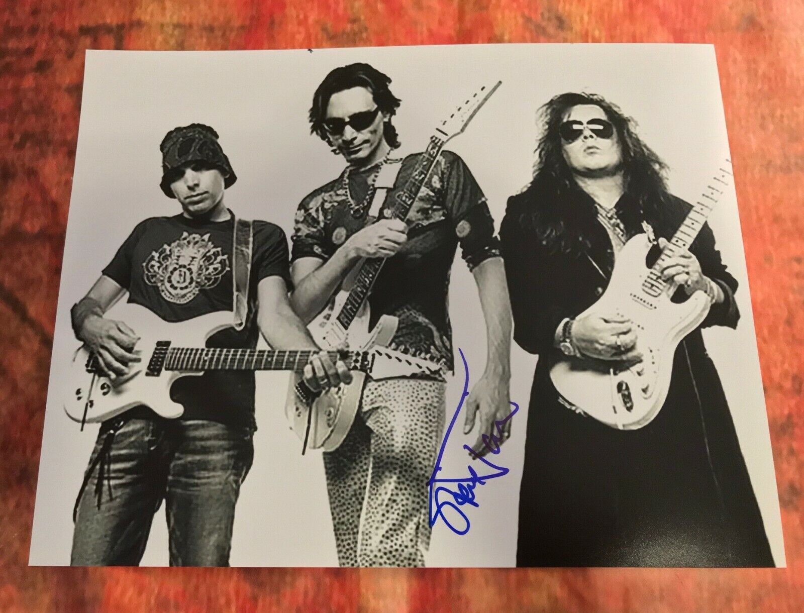 GFA G3 World Top Guitarist * STEVE VAI * Signed 11x14 Photo Poster painting PROOF S4 COA