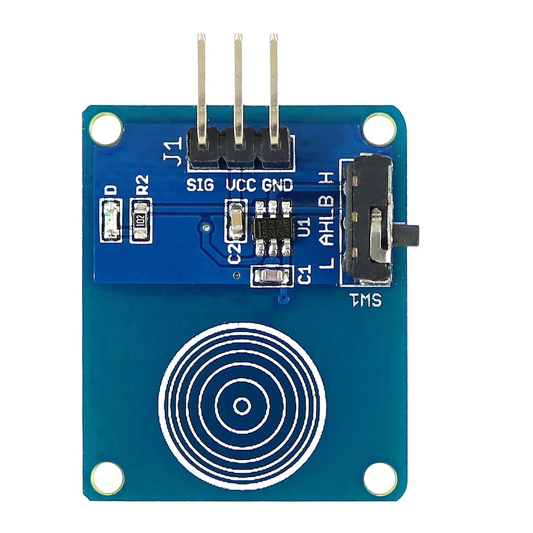 TTP223-BA6 Digital Touch Switch Latch Type Capacitive Touch Light Switch Hand Touch Panel Switch Board