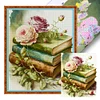 (Stamped/Counted) Flowers Books - 11CT Cross Stitch 40*50cm