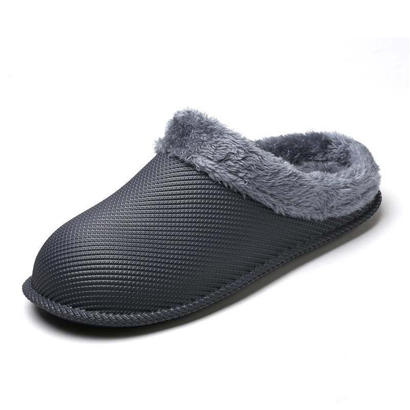 Dacomfy Men's winter slippers waterproofwarm slippers 