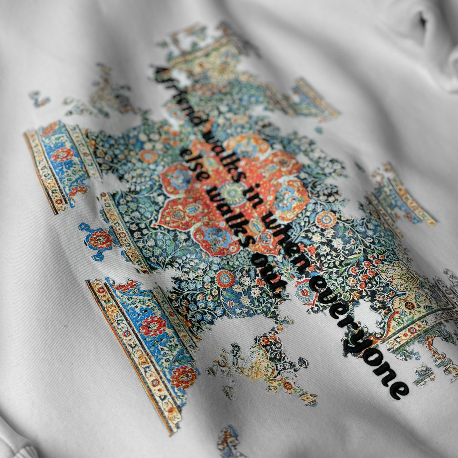 Street Ethnic Design Casual Oversized Hoodie