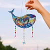 DIY Diamond Painting Suncatcher Hanging Pendant Kit(Beautiful Whale)