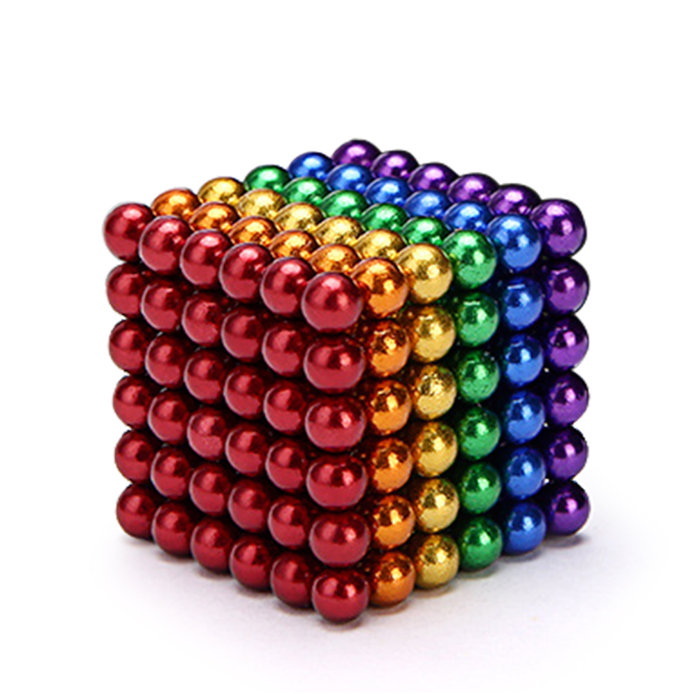 

216pcs Puzzle Anti Stress Magnetic Balls Toys, Multicolor, 501 Original