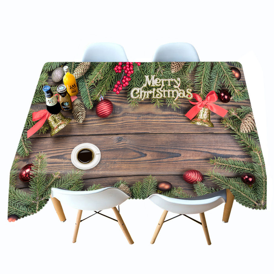 

Christmas - 3D Tablecloth, 140*140cm, 501 Original