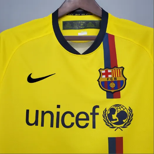Retro Barcelona 08/09 away Football shirt 