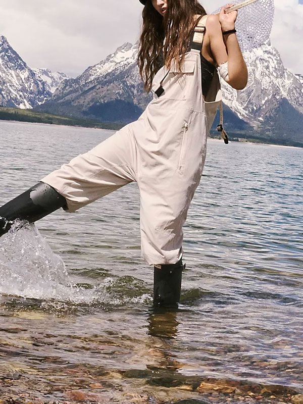 Women's outdoor jumpsuit in lightweight and breathable fabric