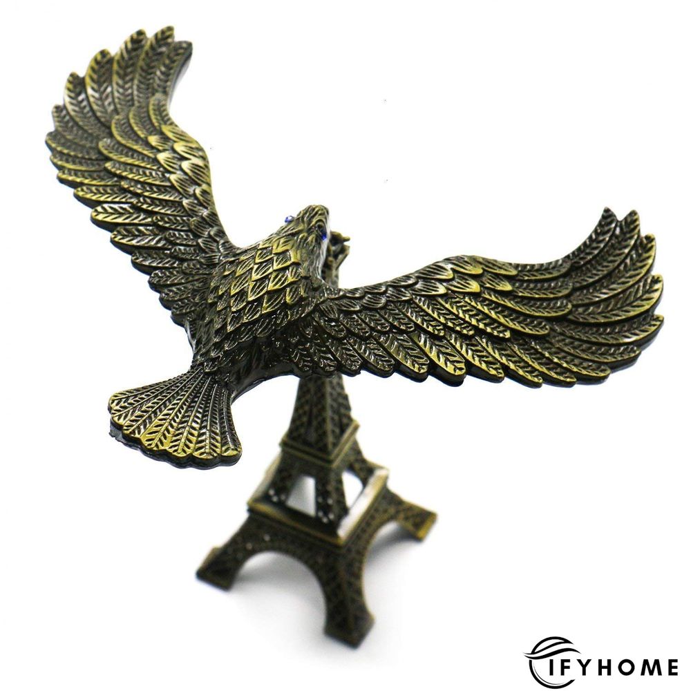 Balanced Eagle With Eiffel Tower Ornament | IFYHOME