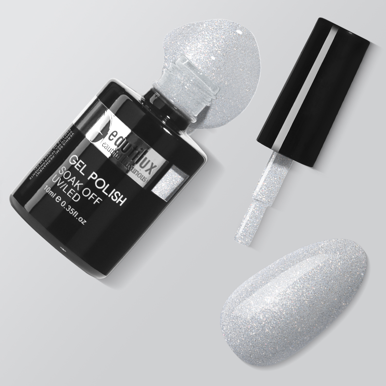 HEMA& TPO Free Nail Gel Polish Color 10ml Summer Collection- Starlight (reflective)