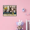 Three Donkeys - 11CT Counted Cross Stitch - 70*60cm - Animal