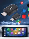 Wired To Wireless Carplay & Android Auto 2 in 1 Dongle Auto Connect Mini Adapter