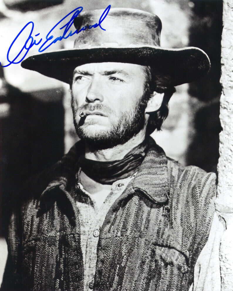 CLINT EASTWOOD - Autographed Signed 8x10 Reprint Photo Poster painting #2!