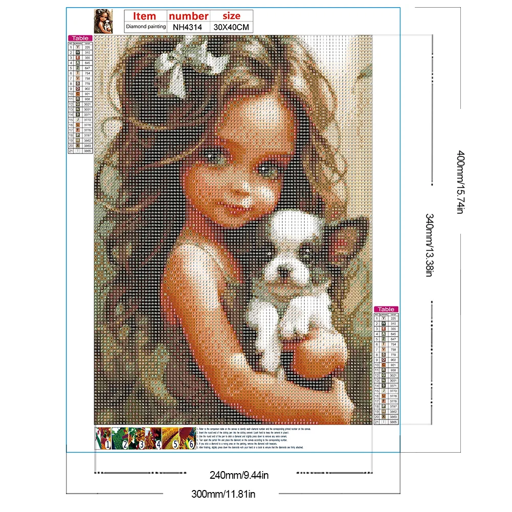 Diamond Painting - Full Round Drill - Sweet Cool Girl(Canvas|30*40cm)