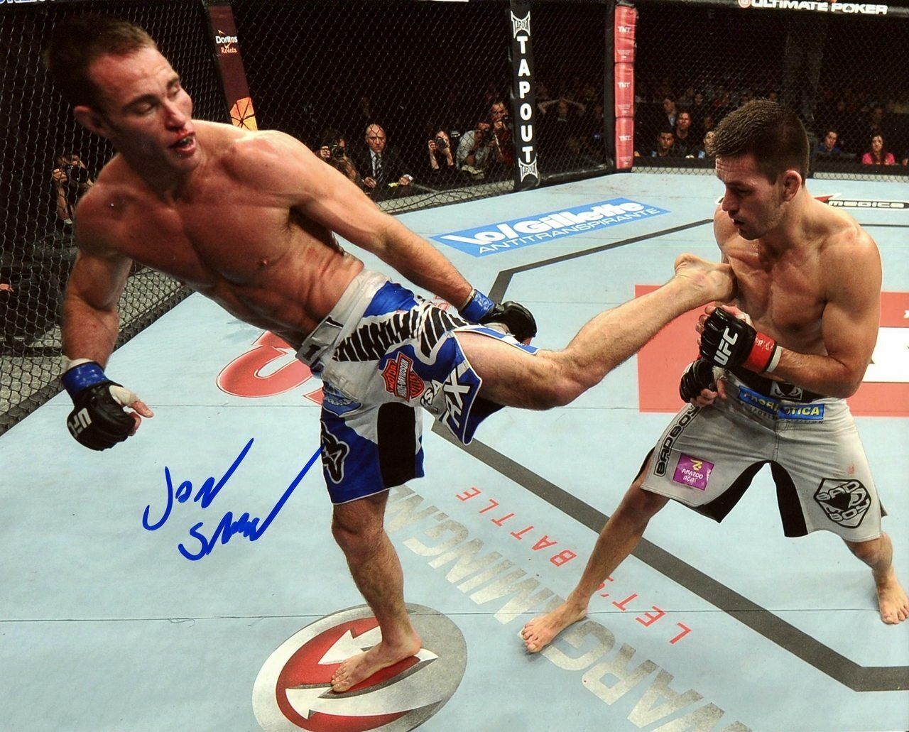 Jake Shields Rua UFC Autographed Signed 8x10 Photo Poster painting Strikeforce CFS COA