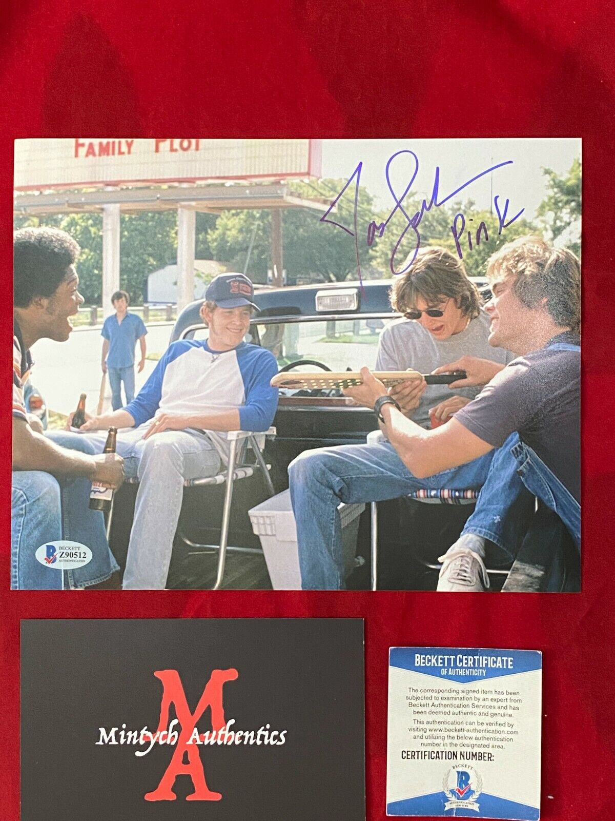 JASON LONDON AUTOGRAPHED SIGNED 8x10 Photo Poster painting! DAZED AND CONFUSED! BECKETT COA!