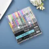 12/18/24/36/48 Color Pens Set 0.8mm Neon Gel Pen School Season Student Office Stationery Highlighters Package