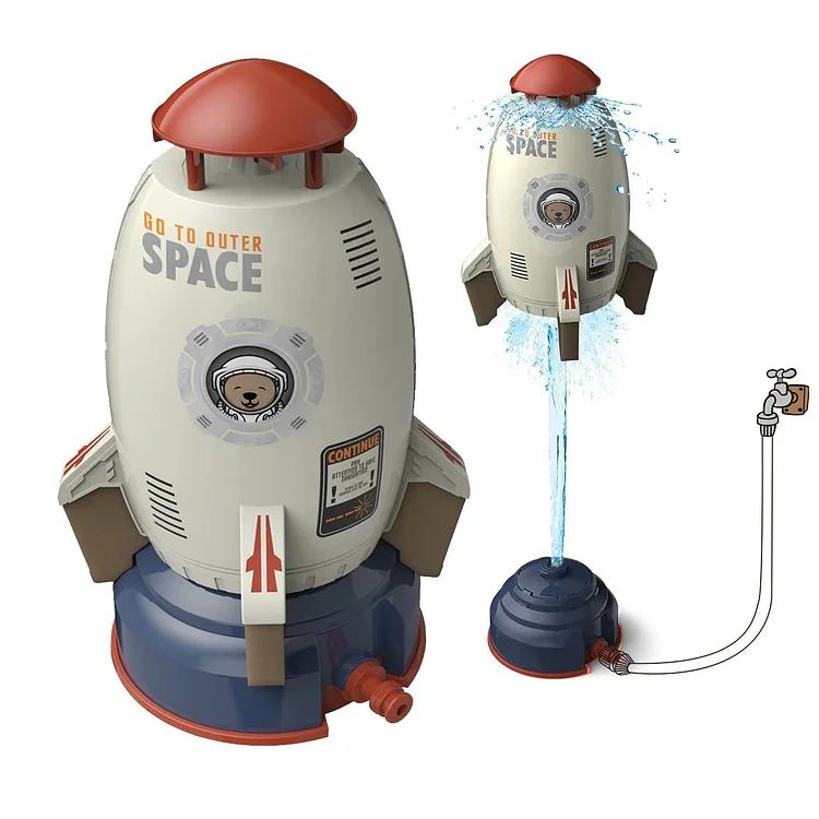 Summer Toy Outdoor Yard Rocket Sprinkler