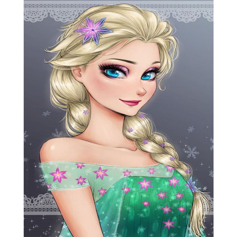 

40*50CM - Paint By Numbers - Princess Elsa, 501 Original