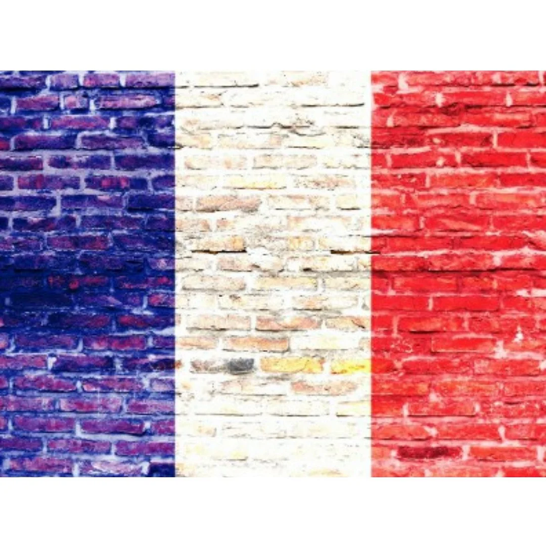 Full Round Diamond Painting - France National Flag(30*40cm)