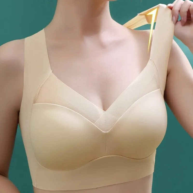 Fashion Deep Cup Bra Summer sexy Push Up Wireless Bras (Size runs the same as regular bras