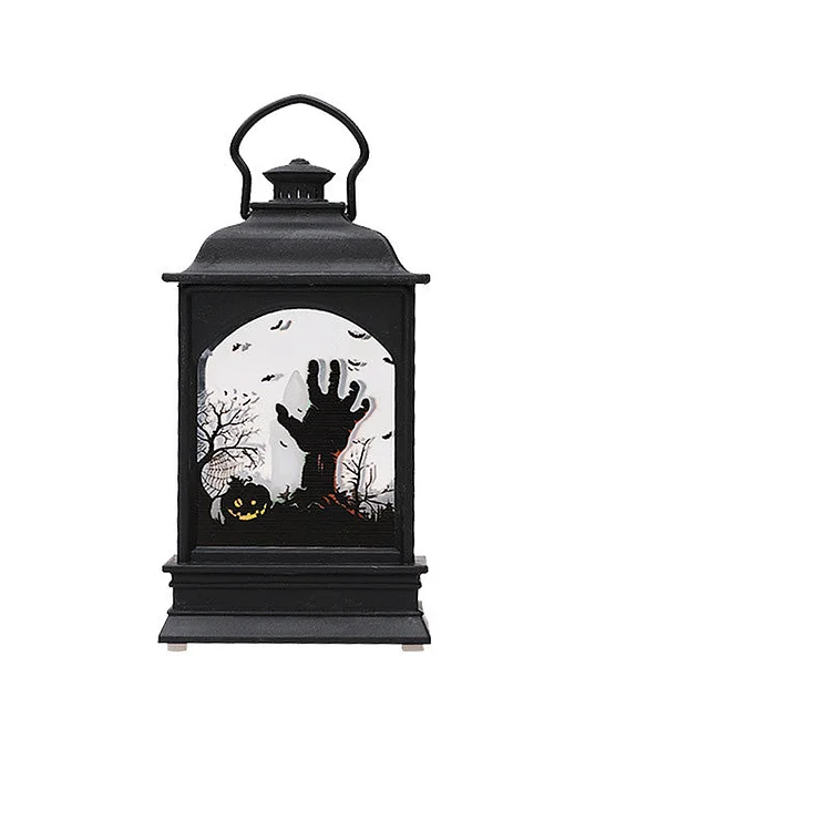 Halloween Portable Lanterns LED Candle Lanterns-elleschic