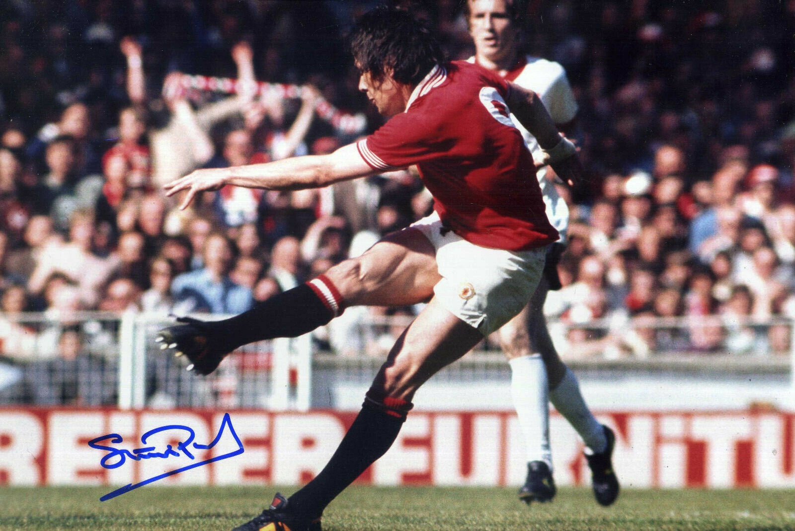 STUART 'PANCHO' PEARSON Signed Photo Poster paintinggraph - Manchester United & England Preprint