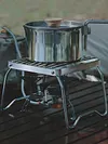Foldable Stove Pot Rack Heat Resistance Baking Tray Bracket Barbecue Accessories