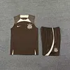 2024/2025 Corinthians pre-match training Brown Jersey+Shorts 1:1 Thai Quality