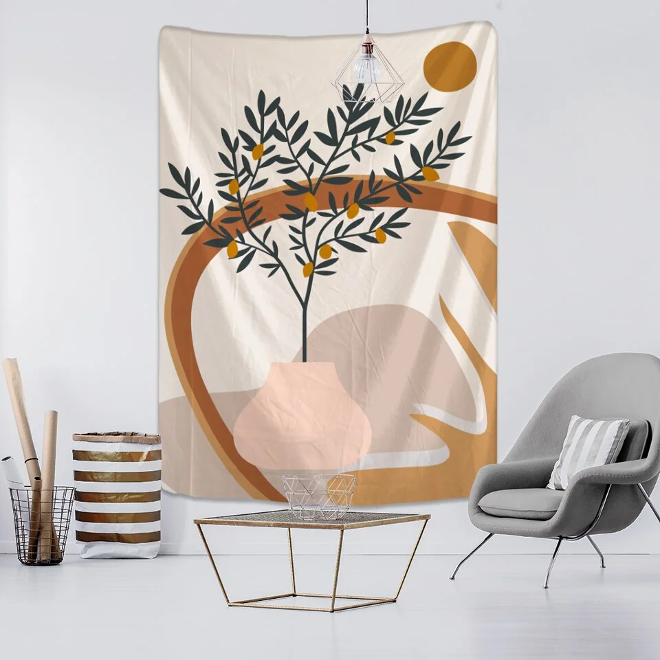 INS Surfing Girl Wall Tapestry Personality Lady Fabric Hanging Cloth for Home Decoration Living Room Curtain Bohemian Tapestry