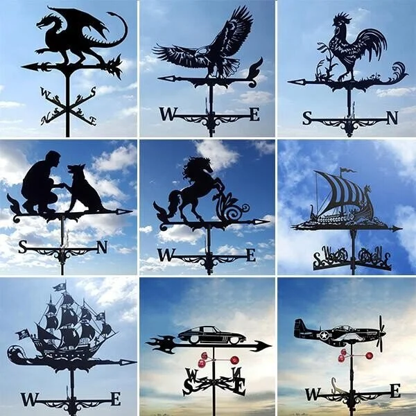 Metal Weathervane(No rust for 10 years)