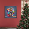 Diamond Painting-DIY Full Round Drill Colorful Tiger