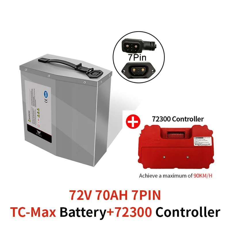 Large Capacity Batteries for Super SOCO TC MAX 72V 70AH CATL Macrocell Lithium Battery High Current Ant BMS Direct Replacement