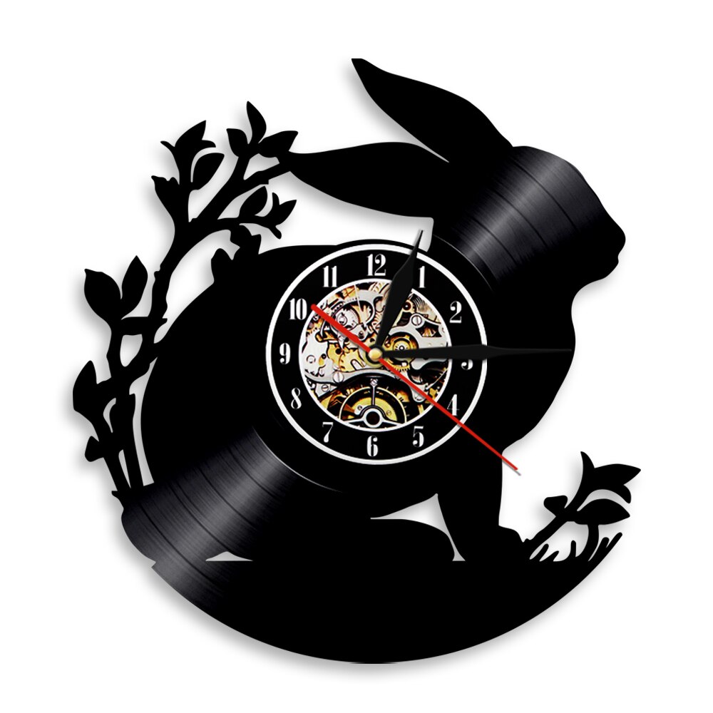 

Lovely Rabbit An - Vinyl Record Wall Clock - Without LED, 501 Original