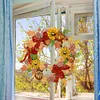 DIY Acrylic Special Shaped Diamond Painting Fall Wreath Ornament Hanging Kit