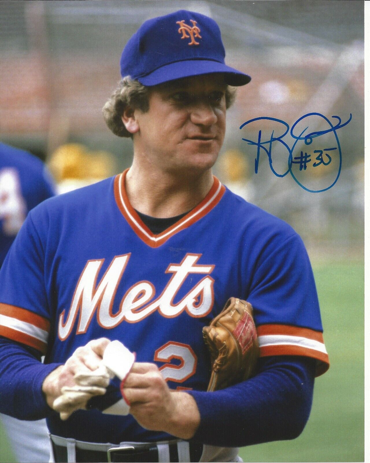 Randy Jones Autographed 8x10 New York Mets#3