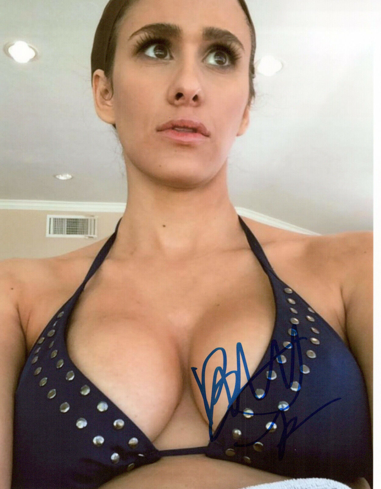 Brittany Furlan glamour shot autographed Photo Poster painting signed 8x10 #8 Instagram comedian