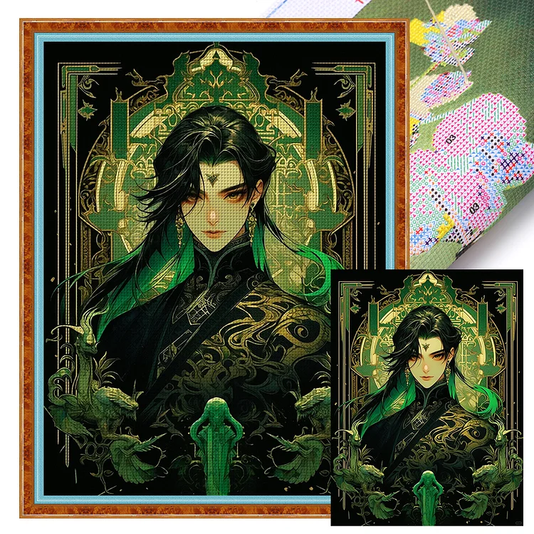 【Huacan Brand】Fantasy Girl (45*60cm) 14CT Stamped Cross Stitch gbfke