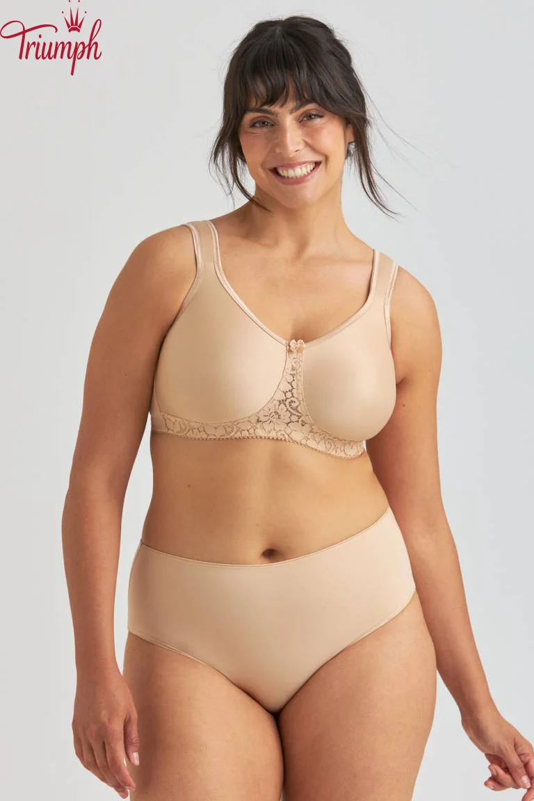 Triumph - (4 pe&ccedil;as) Soutien T-shirt sem arma&ccedil;&atilde;o