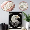 Diamond Painting-DIY Special Shaped Drill Pearl Painting Eagle(30x40cm)