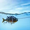6Pcs Sinking Wobblers Fishing Lures Multi-Section Hard Bait for Pike Bass Trout