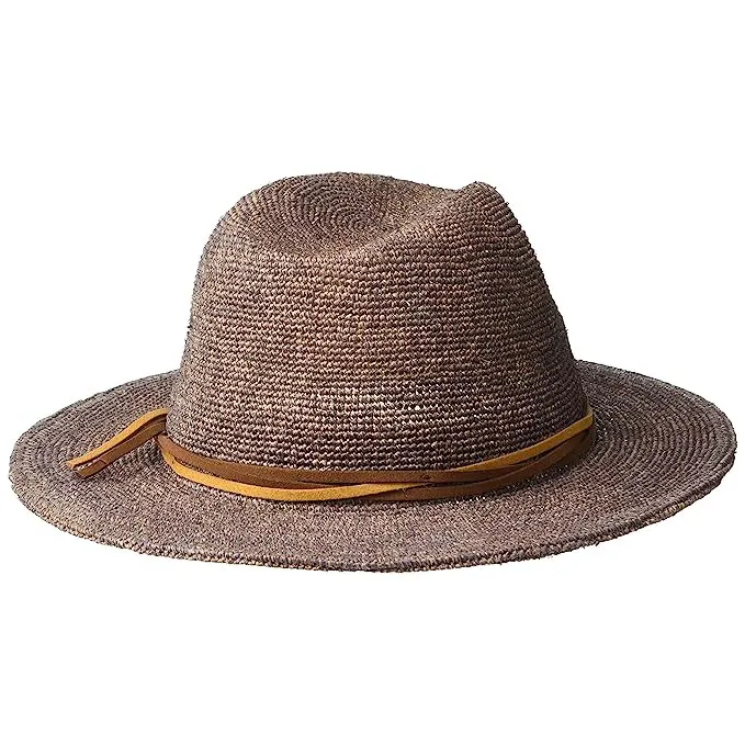 New] Can be rolls up for packing- Goorin Handmade RAFFIA  display picture 3