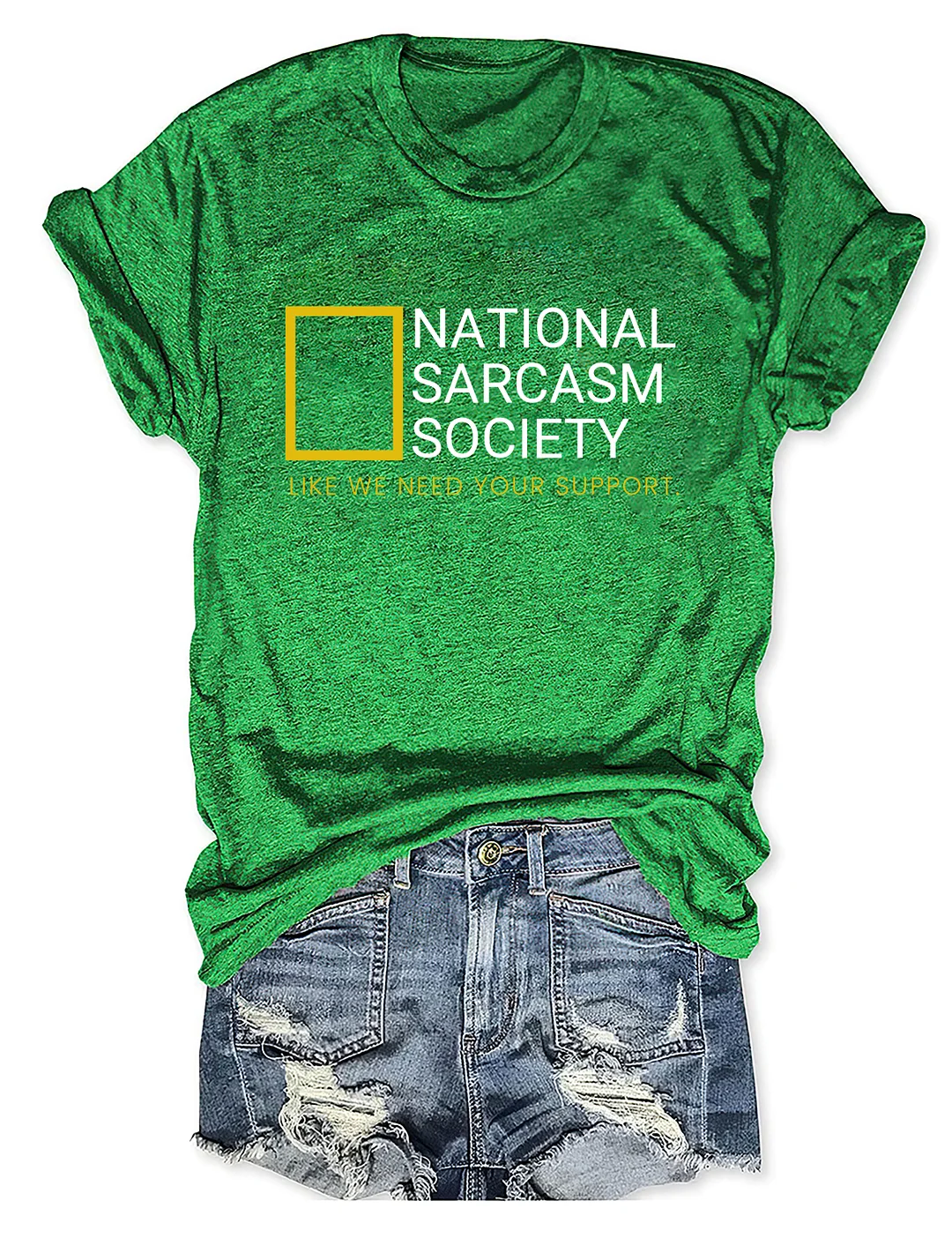 National Sarcasm Society Premium T-shirt
