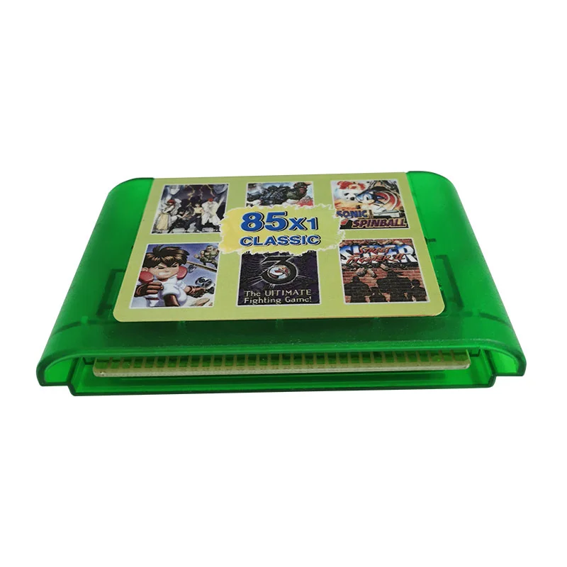 16 Bit Game Cartridge - 85 IN 1 Classic Collection Genesis/MEGA DRIVE Remix Mulit Cart - Region Free