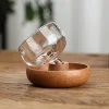 Crystal Glass Cup Pressure-Resistant Non-Falling Cup Insulation Household High Temperature Resistant Small Tea Cup Small Wine Cup