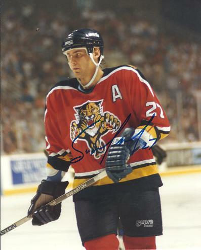 Scott Mellanby Signed - Autographed Florida Panthers 8x10 inch Photo Poster painting + GTA COA