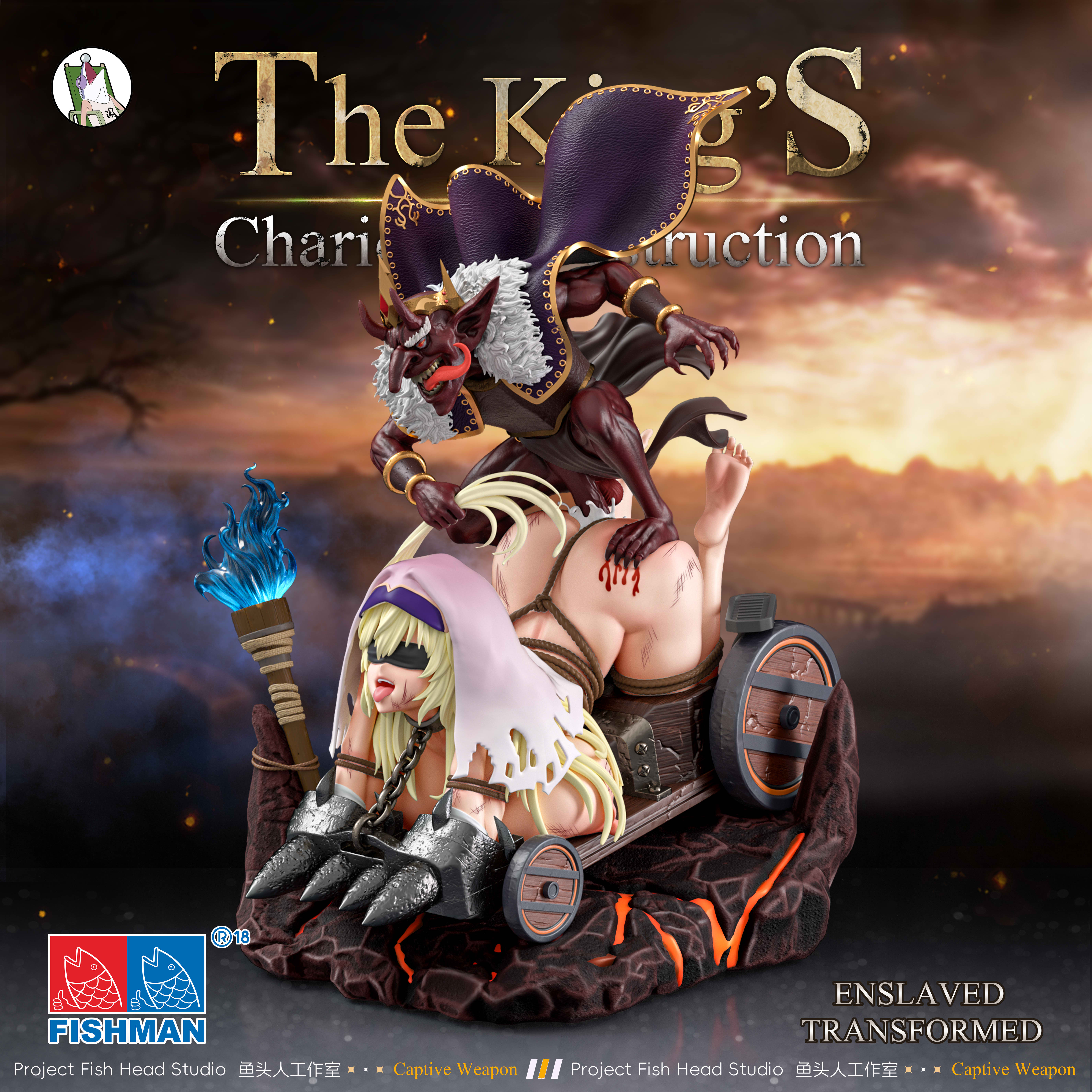 Fish Head Studio - Original Goblin Series #2 Goblin King's Chariot 1/6 Statue(GK) (Adult 18+)-