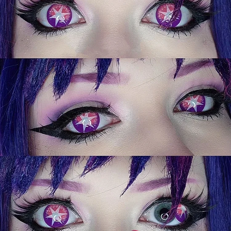 NEW】Oshi No Ko Ai Hoshino Costume Cosplay Contacts