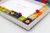 Starry Sky DIY Building Block Photo Frame Kit,Creative Handmade Assembled Photo Frame Handmade Craft Gift Home Tabletop Display Decor