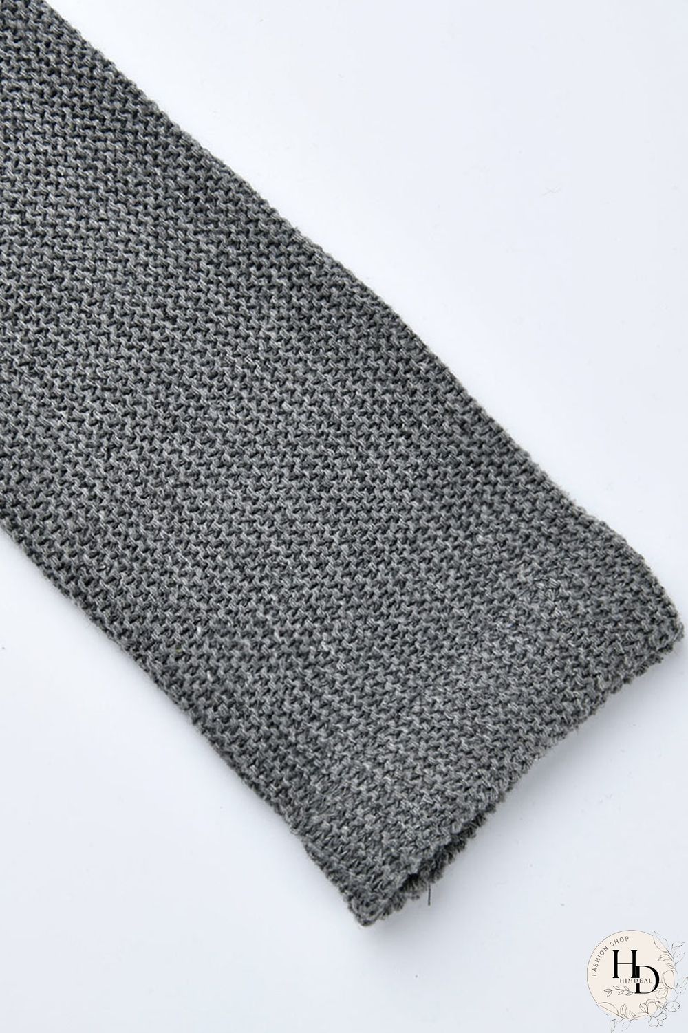 Beige Fashion Cardigan Hooded Long Jacket