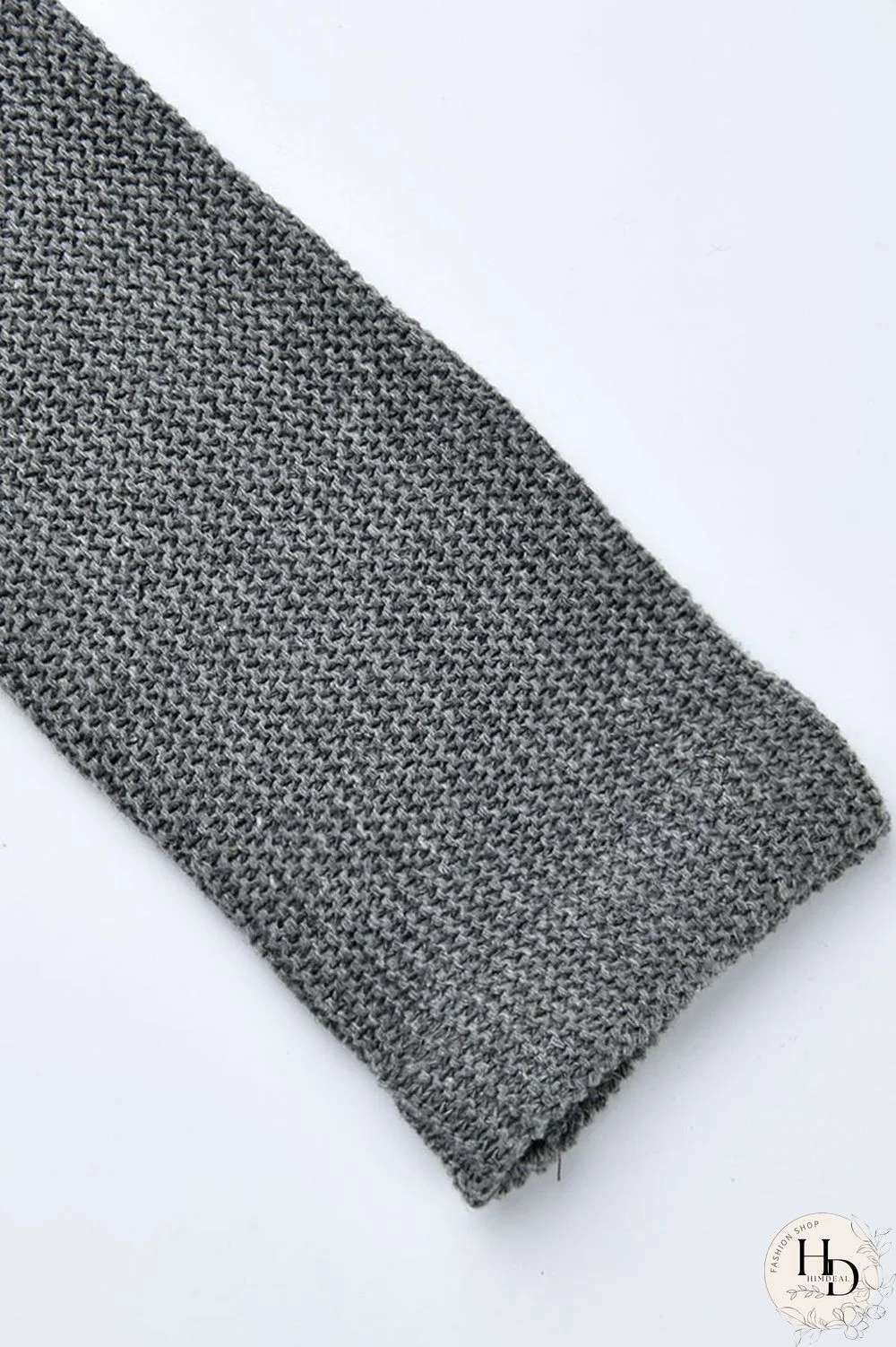 Beige Fashion Cardigan Hooded Long Jacket